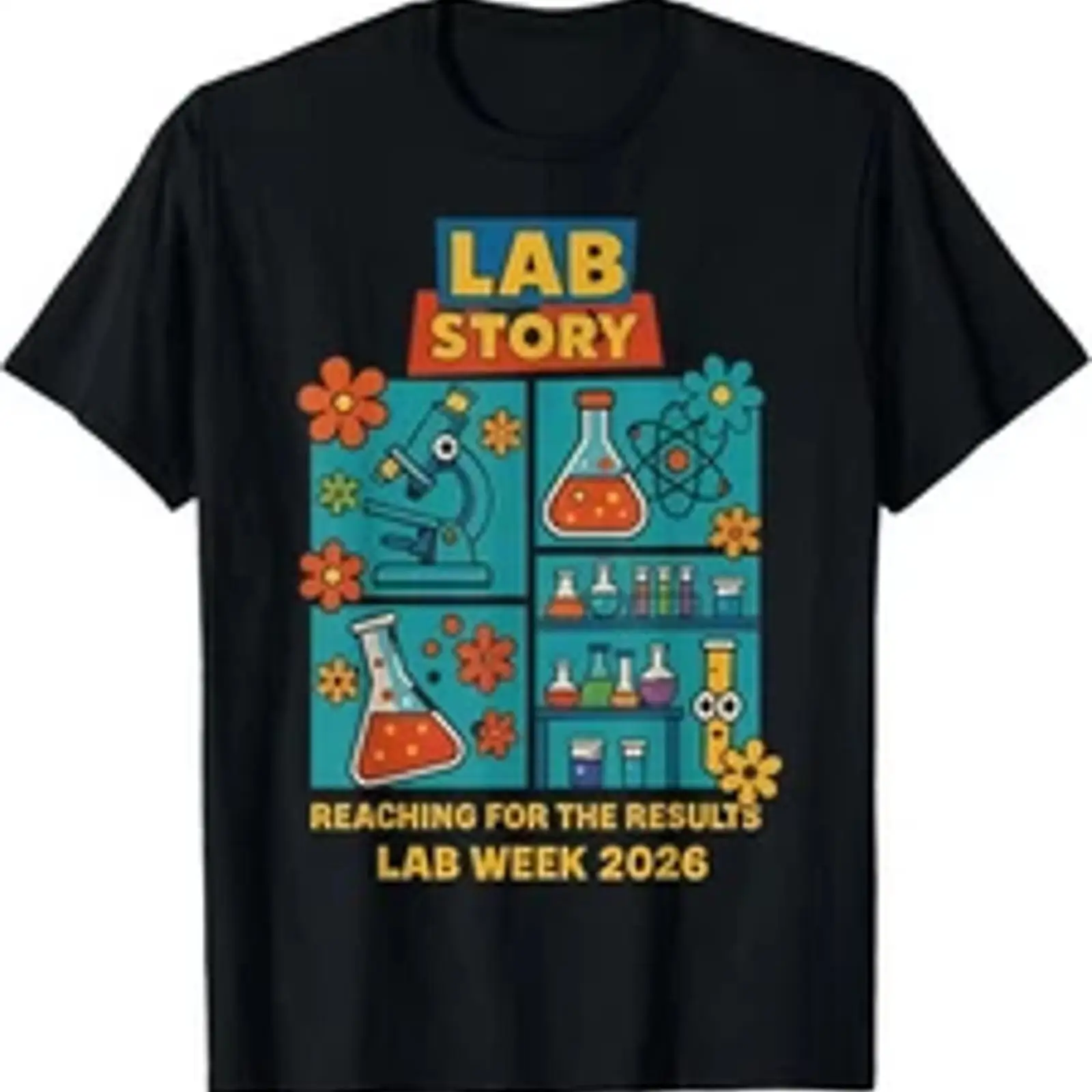 Medical Lab Week 2026 - 2026 Laboratoriumweek Medische Technicus T-shirt 100%