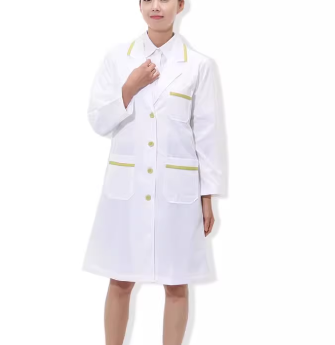 Medical Lab Gown - Dokter Uniform Witte Jurk Man Vrouw