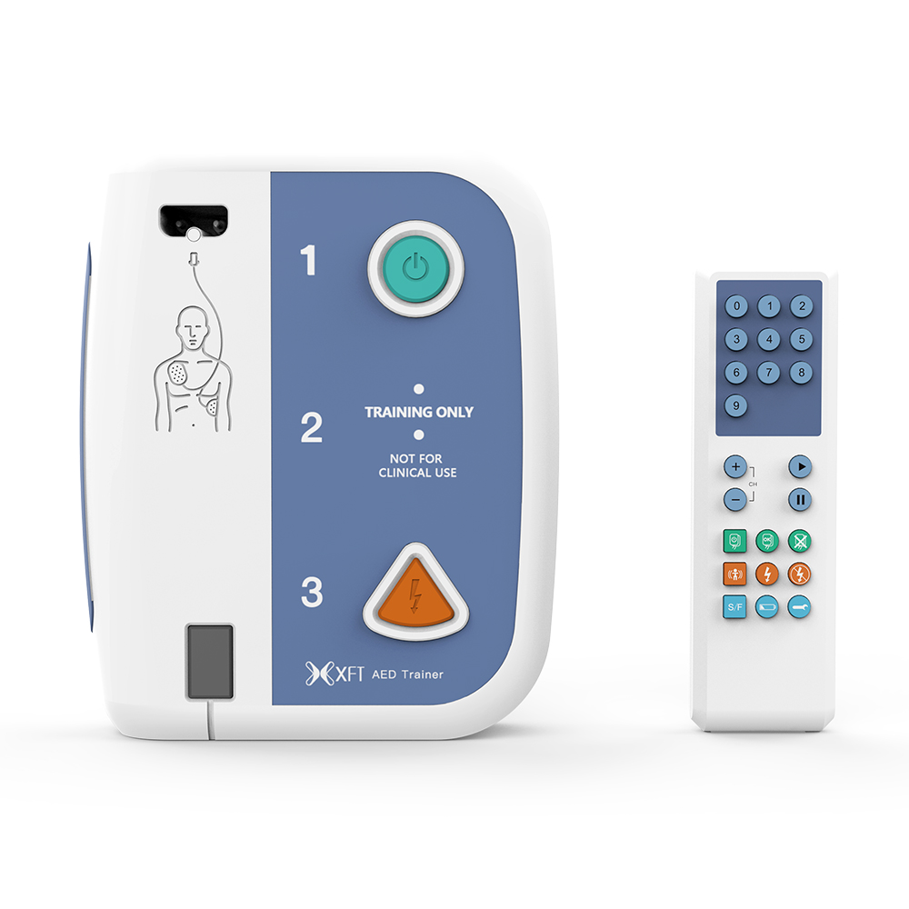 Defibrillator Aed Trainer - XFT-120C+ Professionele AED Trainer Afstandsbediening Meertalige