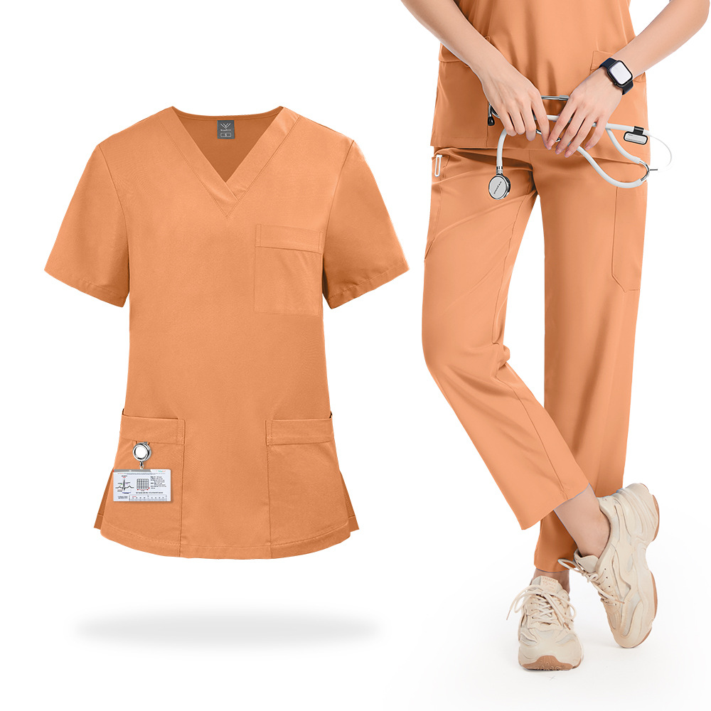 Medical Lab Gown - Dunne operatiekameruniformen met korte mouwen, kleding