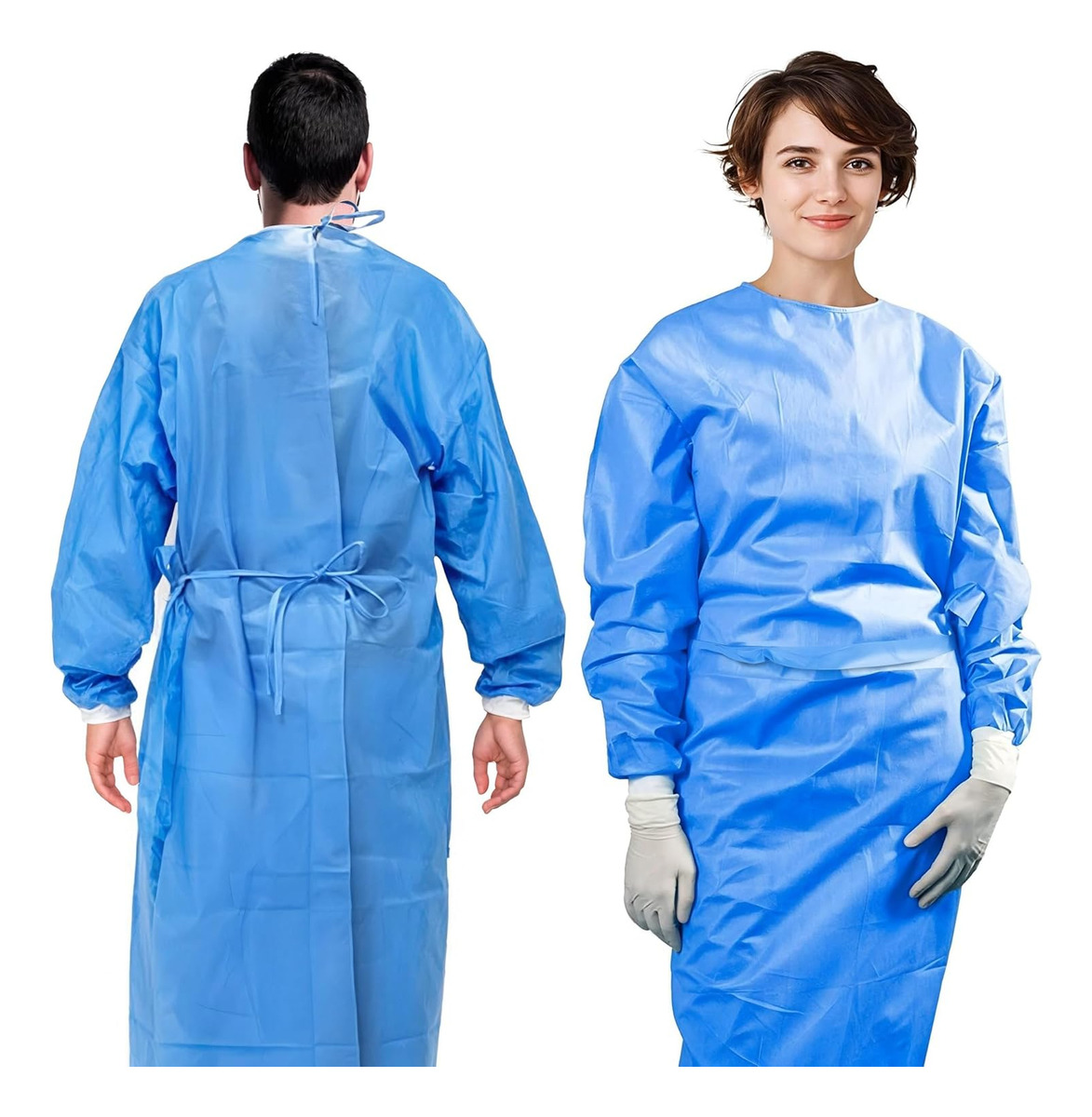 3 stuks 45gsm SMS drielaags co - Medical Lab Gown recensie en prijs
