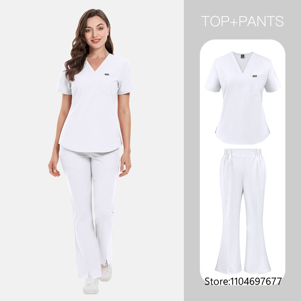 Vrouwen Schoonheidssalon Werkk - Medical Lab Gown recensie en prijs