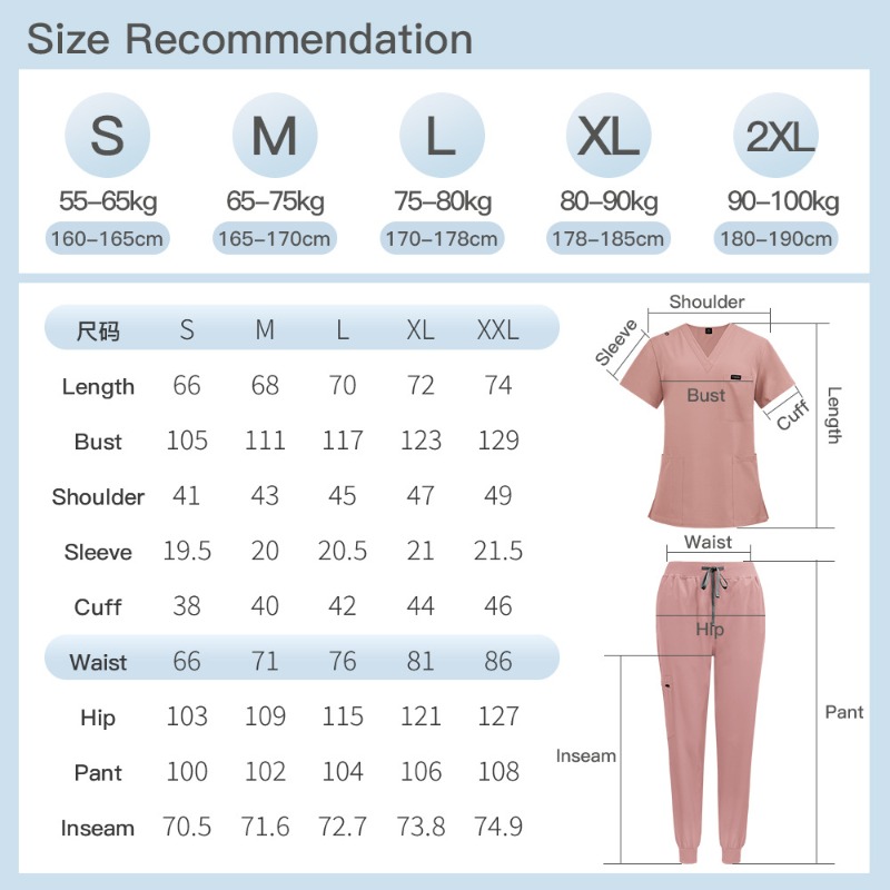 Unisex chirurgische scrubset m - Medical Lab Gown recensie en prijs